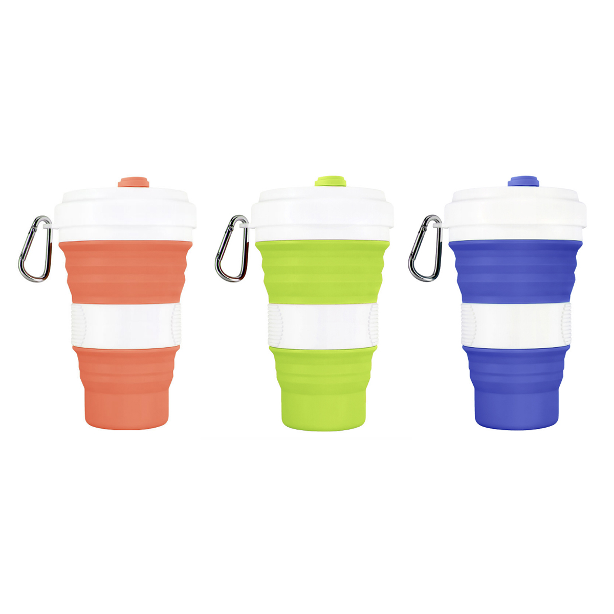 Collapsible Silicone Coffee Cup (550ml)